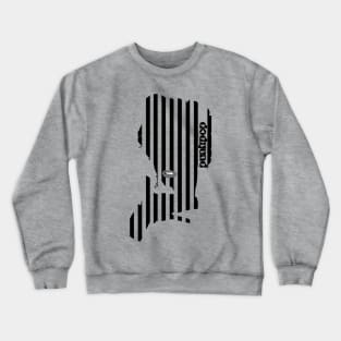 Vogue Stripes Crewneck Sweatshirt